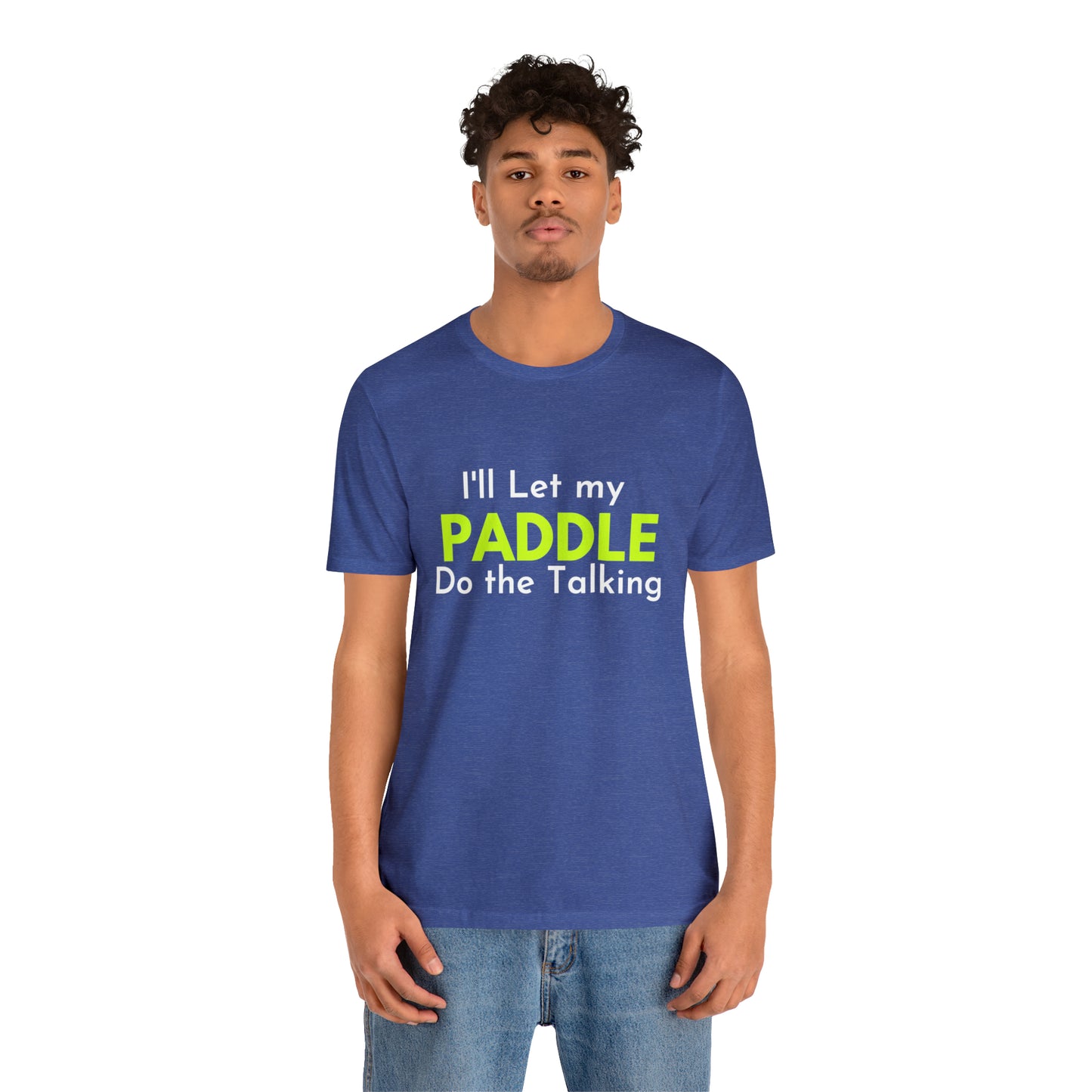 Pickleball Let the paddle talk