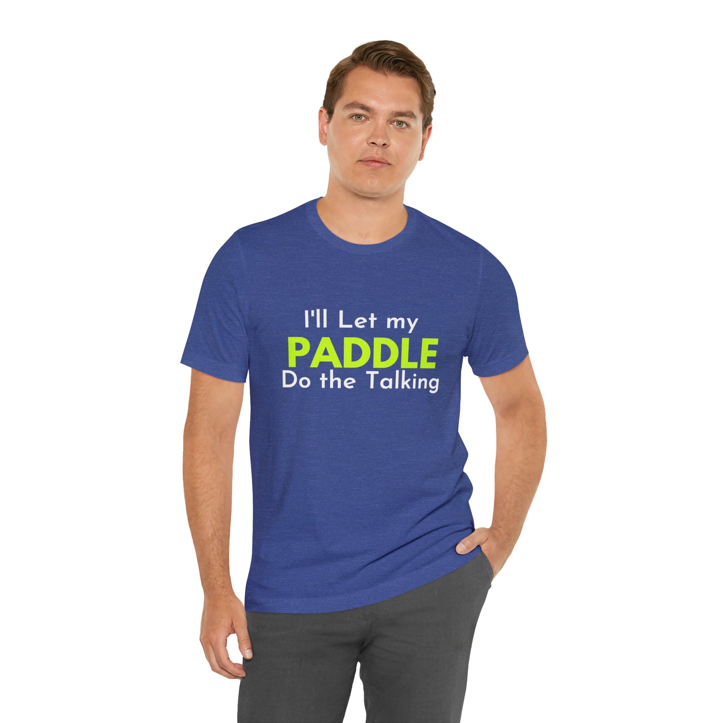 Pickleball Let the paddle talk