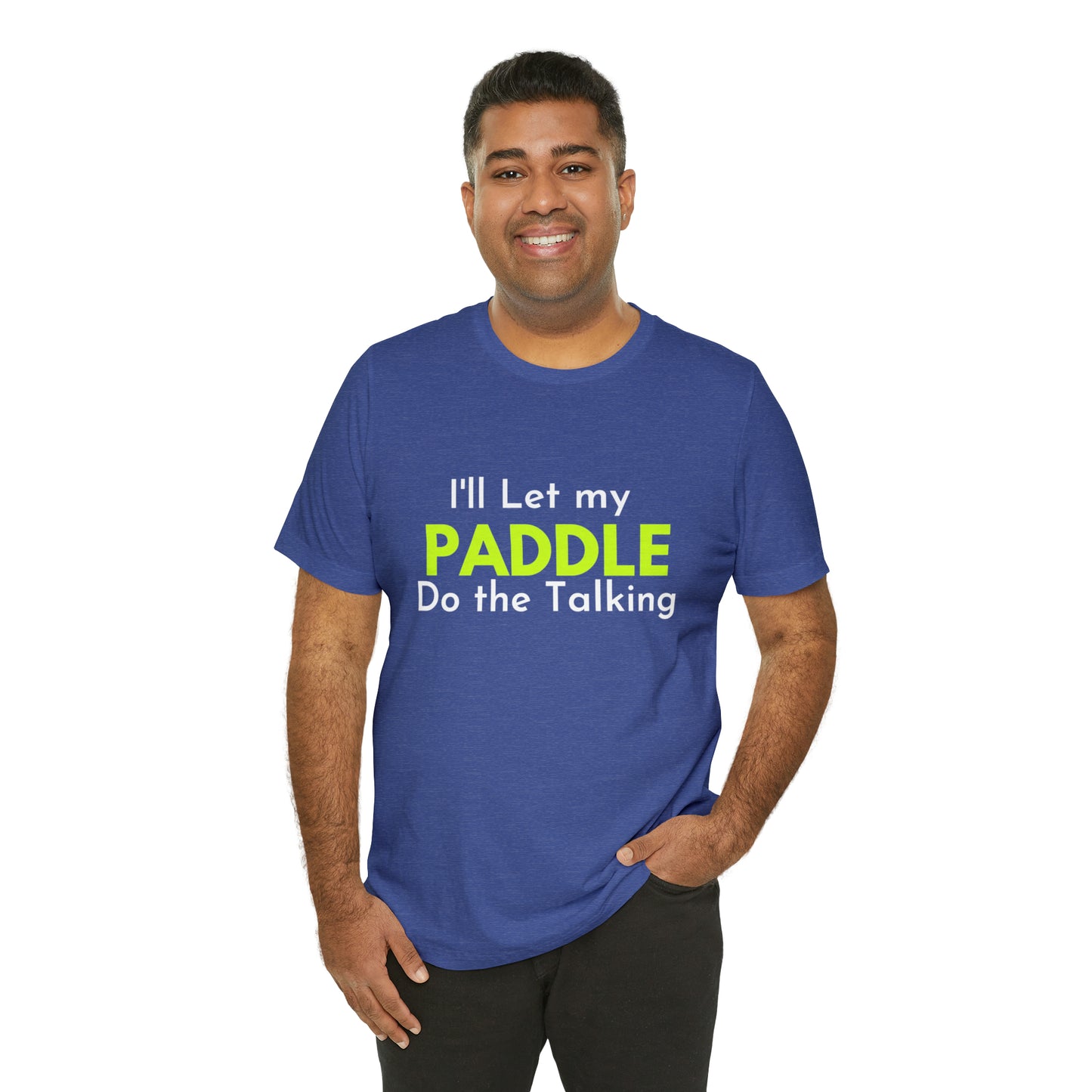 Pickleball Let the paddle talk