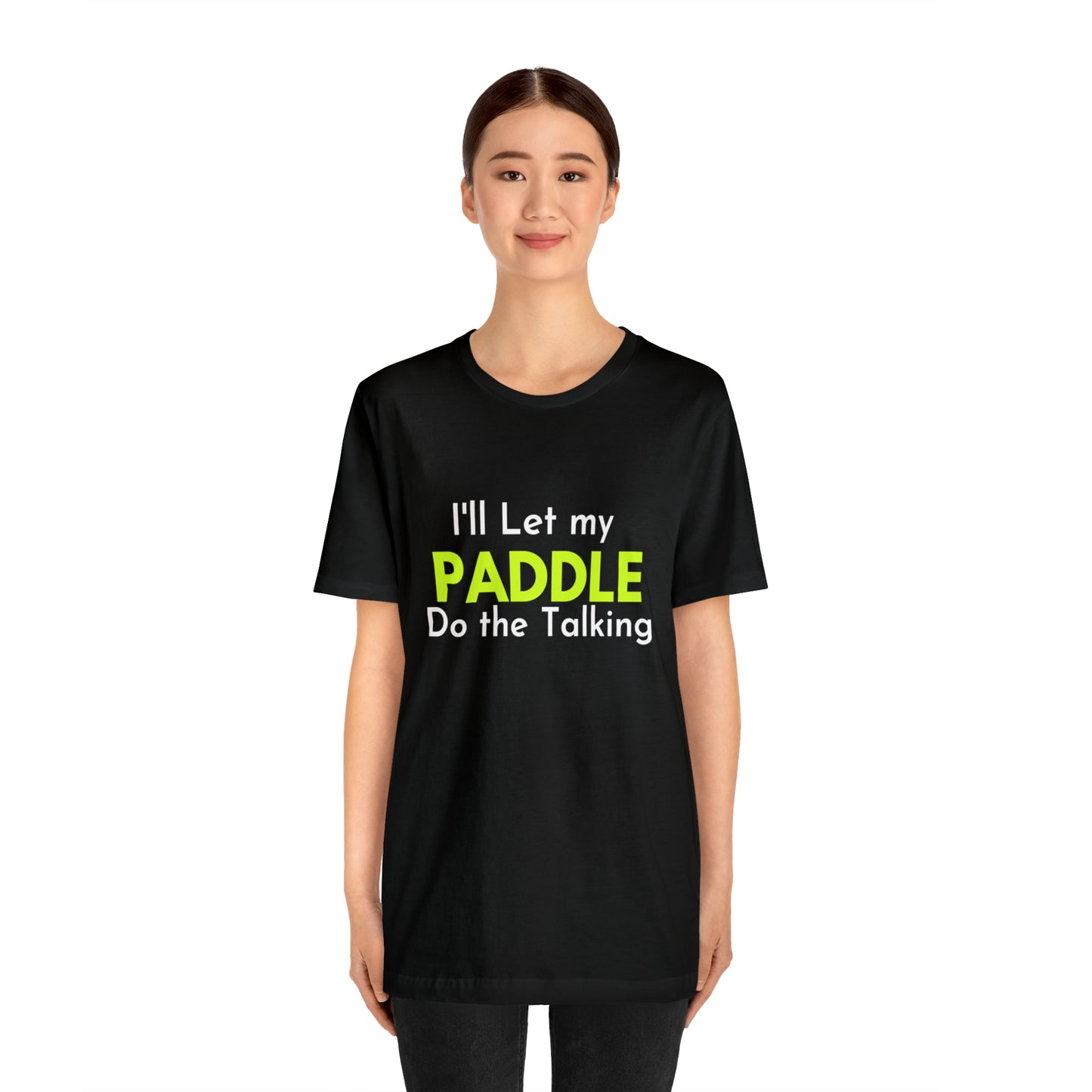 Pickleball Let the paddle talk