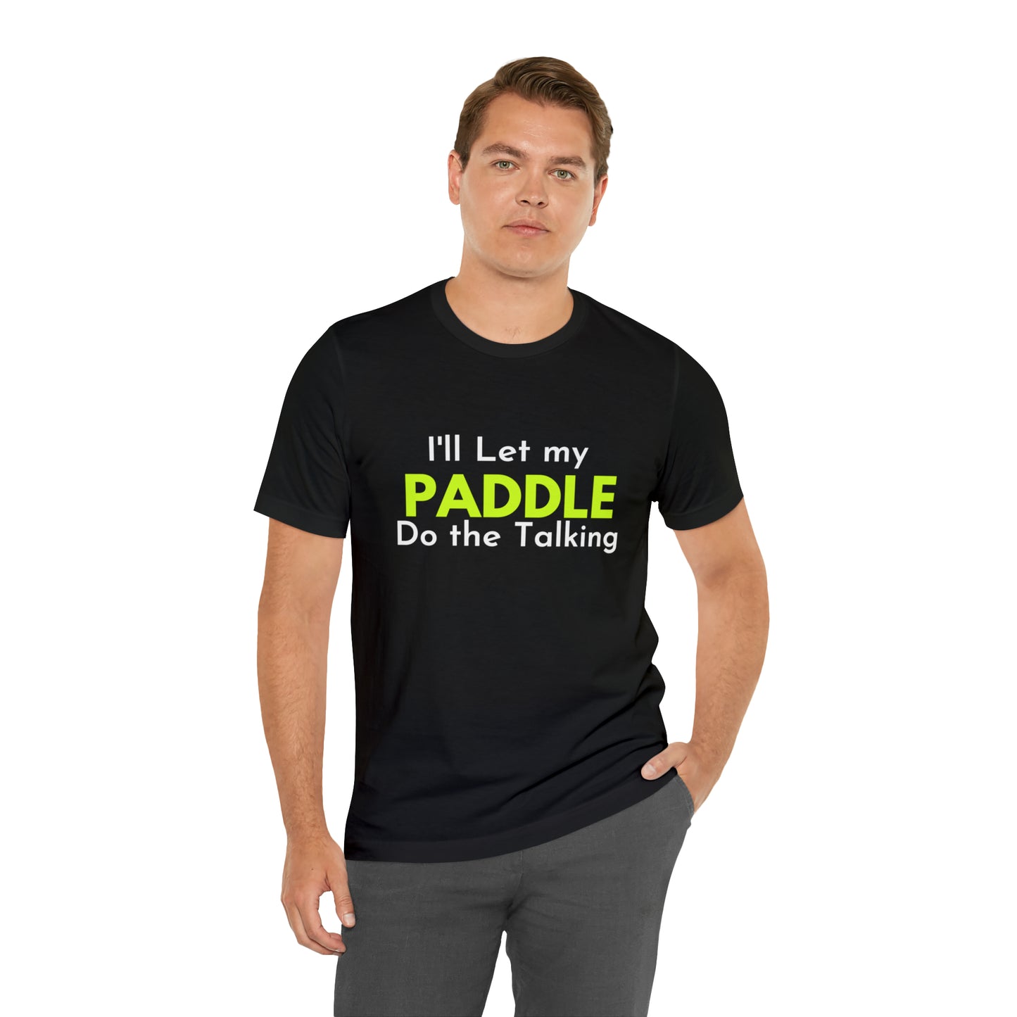 Pickleball Let the paddle talk