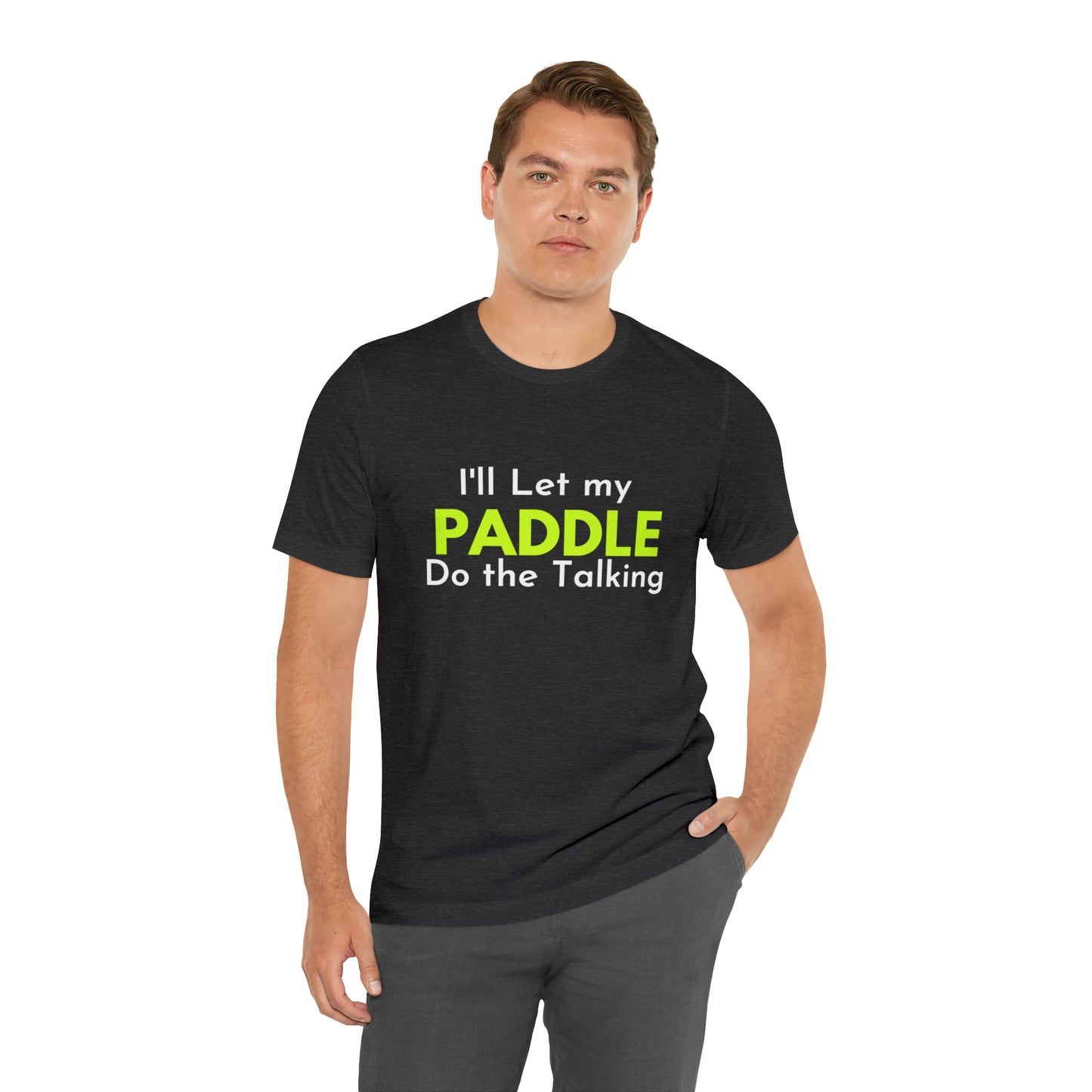 Pickleball Let the paddle talk