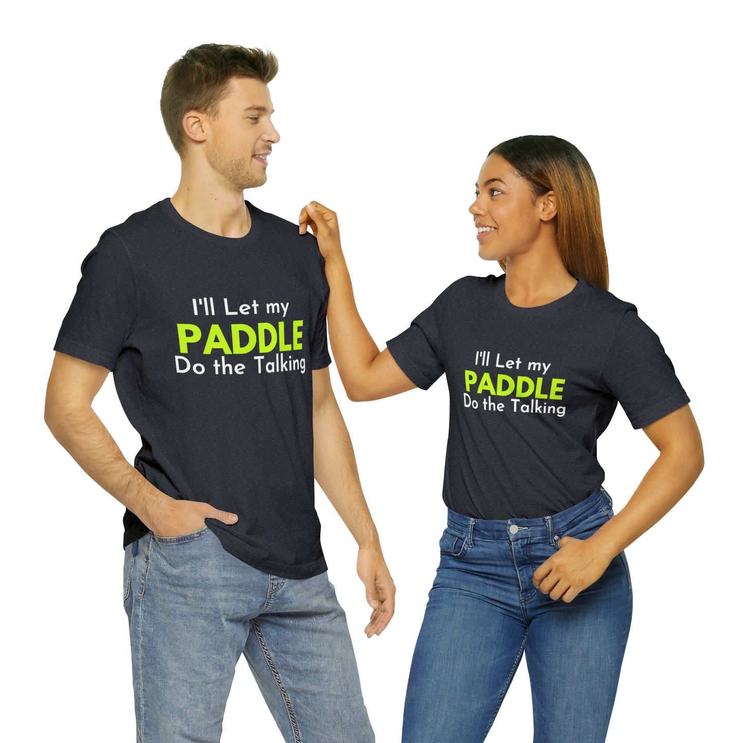 Pickleball Let the paddle talk