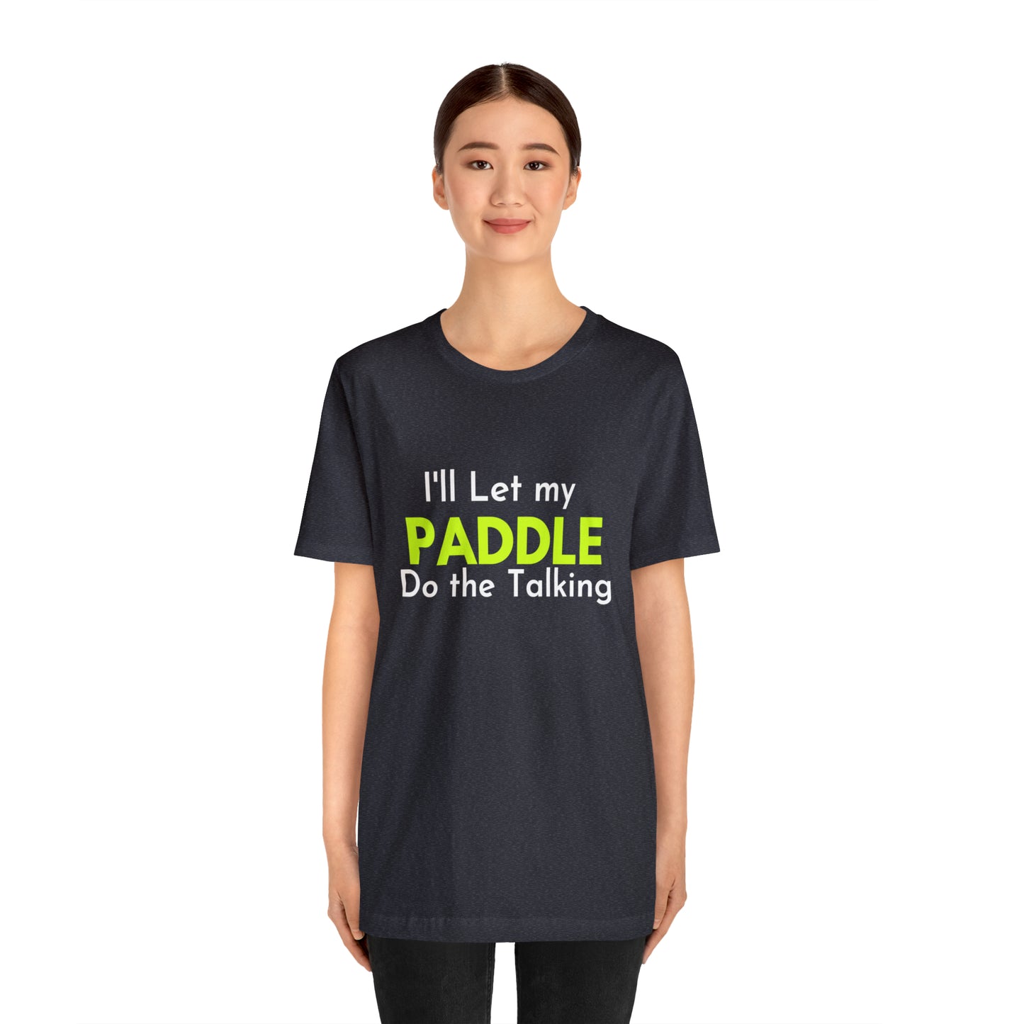 Pickleball Let the paddle talk