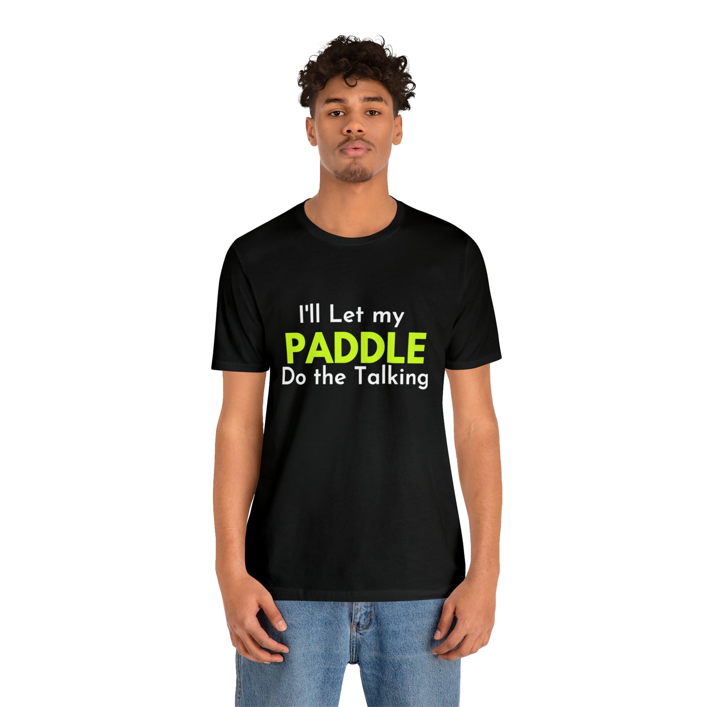 Pickleball Let the paddle talk