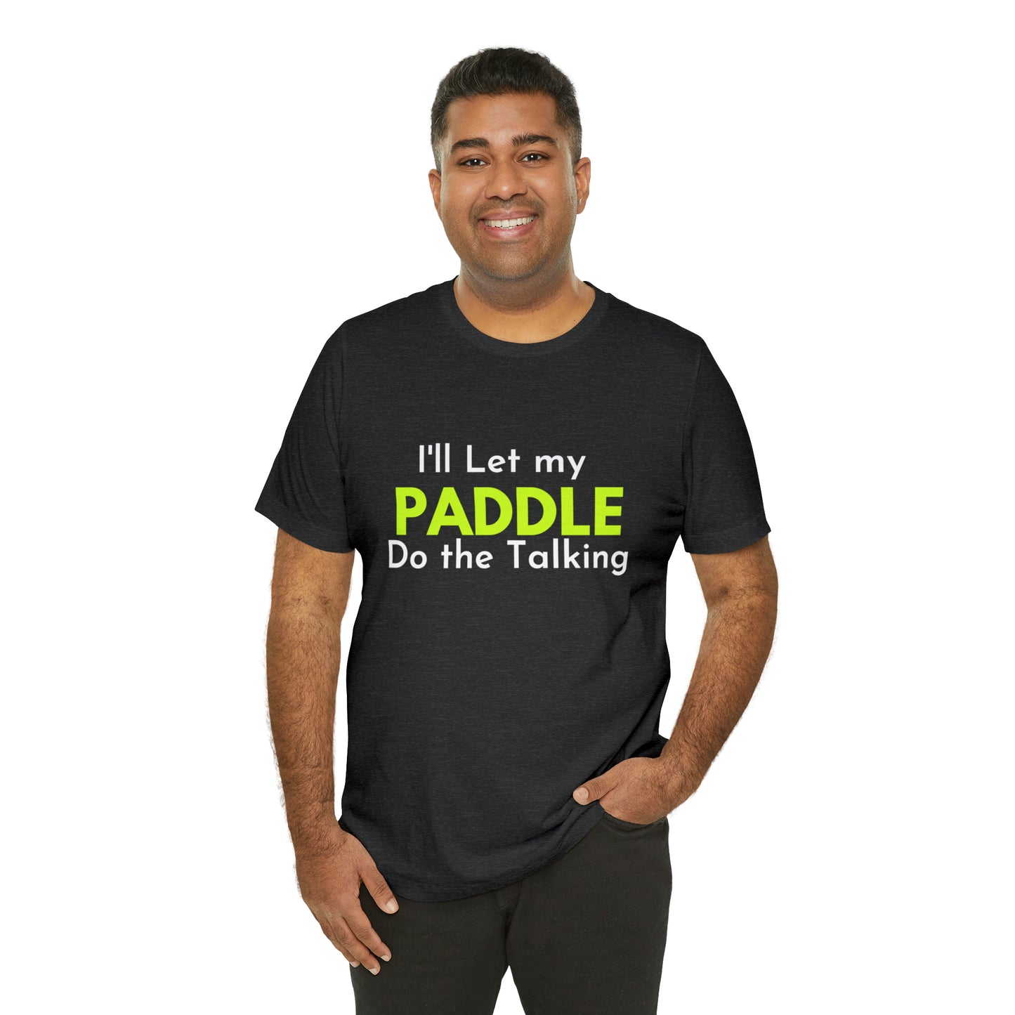 Pickleball Let the paddle talk