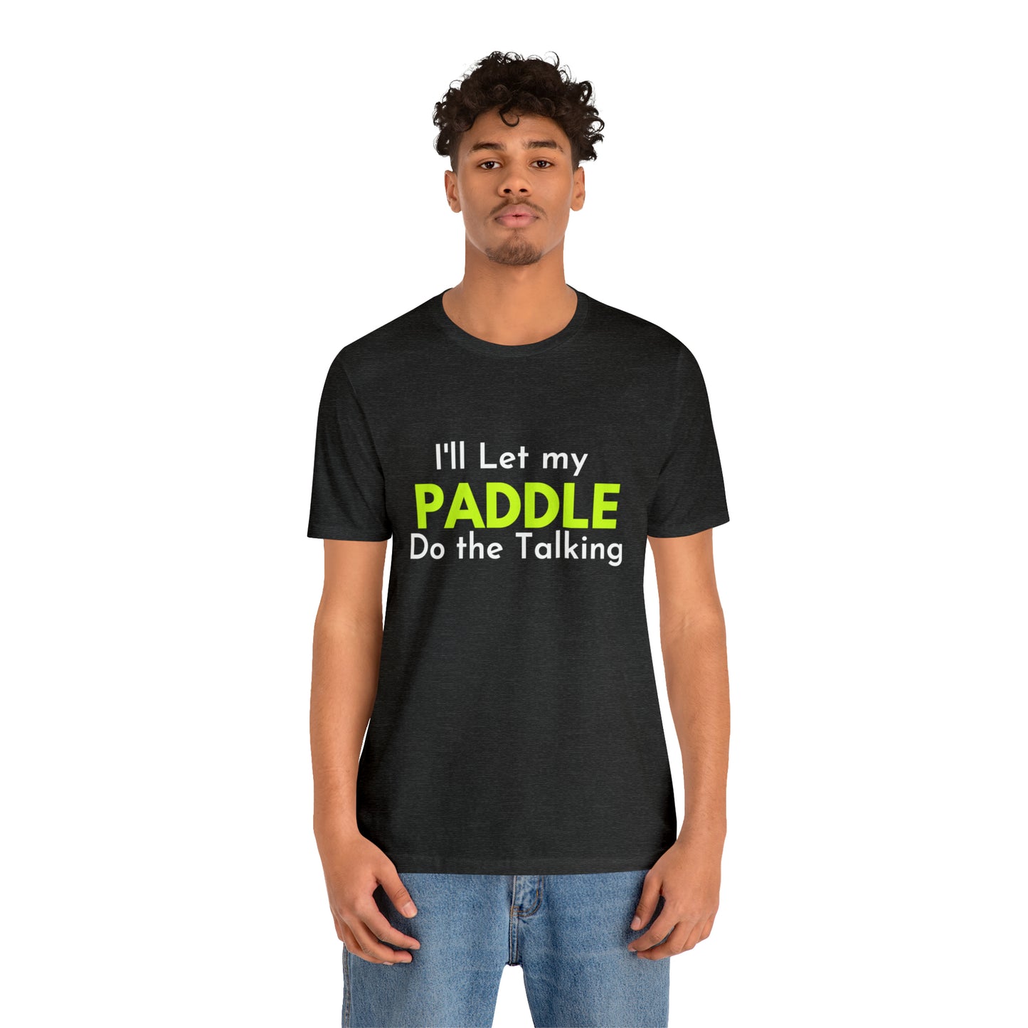 Pickleball Let the paddle talk